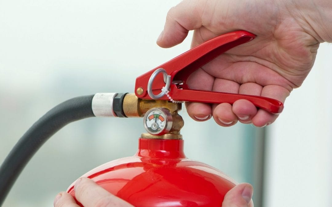 fire safety mean having a fire extinguisher in the home